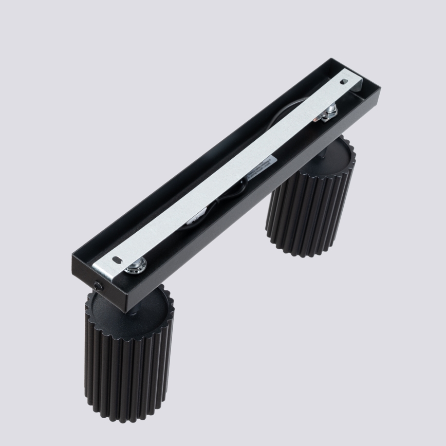 Bodové svítidlo KARBON 2xGU10/10W/230V černá