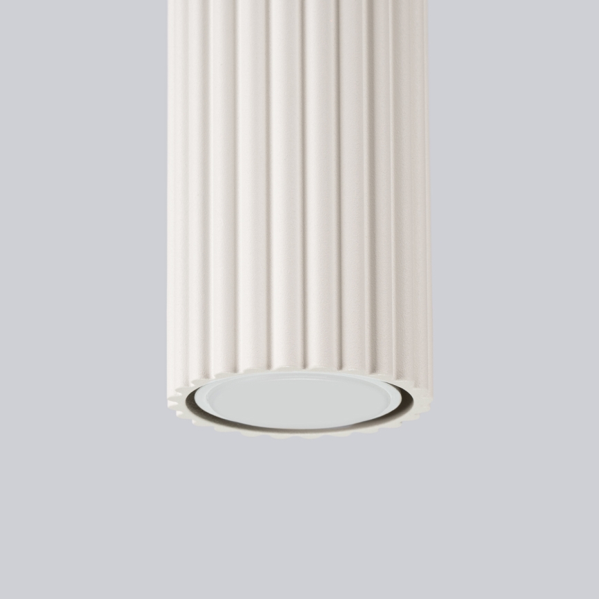Bodové svítidlo KARBON 1xGU10/10W/230V 30 cm krémová