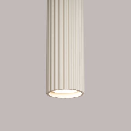 Lustr na lanku KARBON 3xGU10/10W/230V krémová