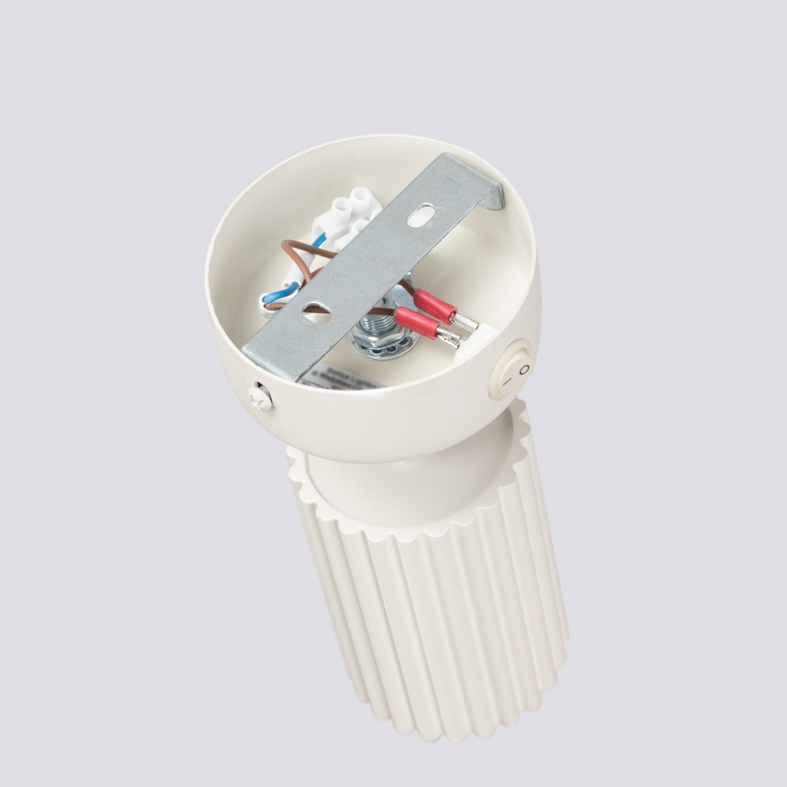 Nástěnné bodové svítidlo KARBON 1xGU10/10W/230V krémová