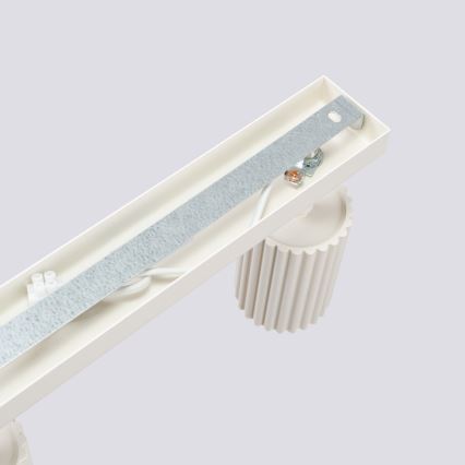 Bodové svítidlo KARBON 4xGU10/10W/230V krémová