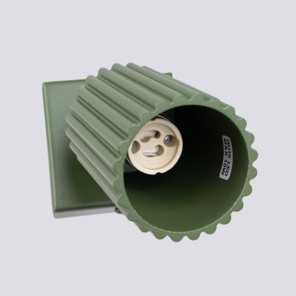 Nástěnné bodové svítidlo KARBON 1xGU10/10W/230V zelená