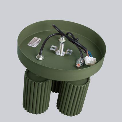 Bodové svítidlo KARBON 3xGU10/10W/230V zelená