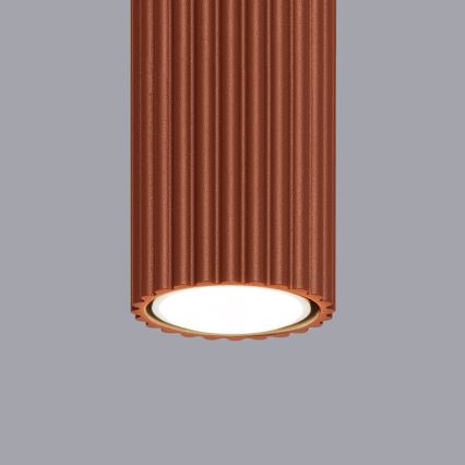 Bodové svítidlo KARBON 1xGU10/10W/230V 30 cm červená