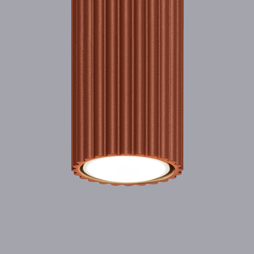 Bodové svítidlo KARBON 1xGU10/10W/230V 30 cm červená