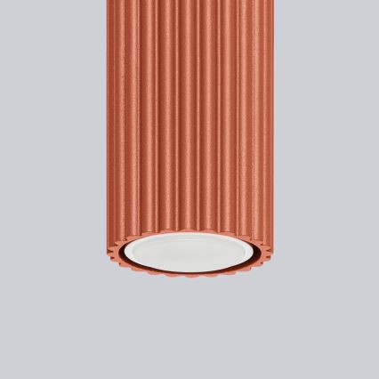 Bodové svítidlo KARBON 1xGU10/10W/230V 30 cm červená