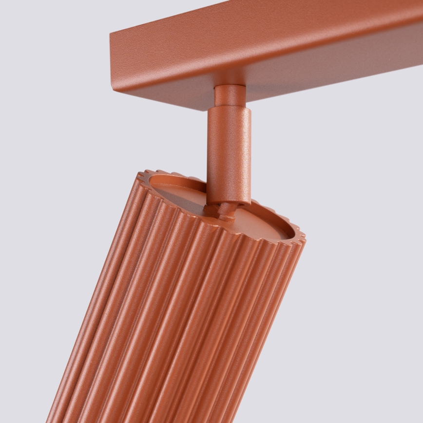 Bodové svítidlo KARBON 4xGU10/10W/230V oranžová