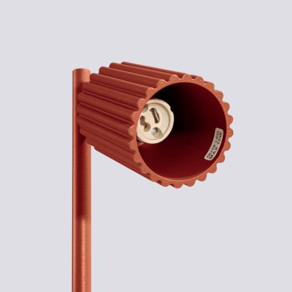 Stolní lampa KARBON 1xGU10/10W/230V oranžová