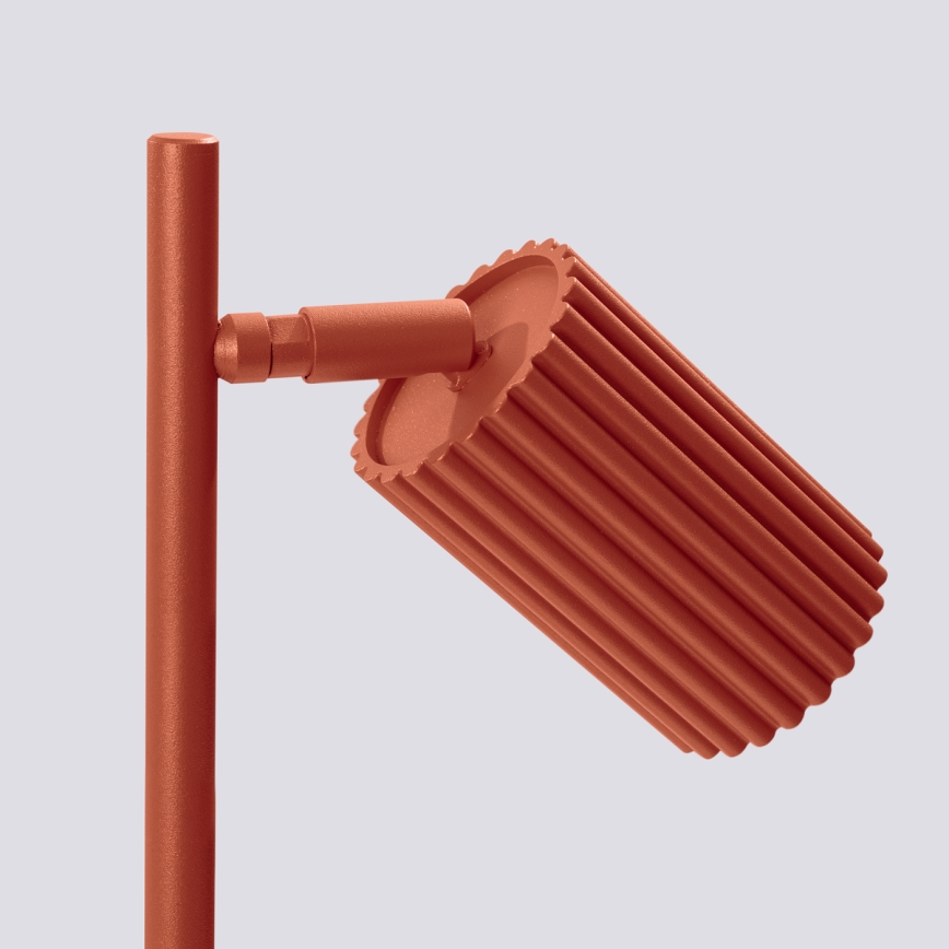 Stolní lampa KARBON 1xGU10/10W/230V oranžová