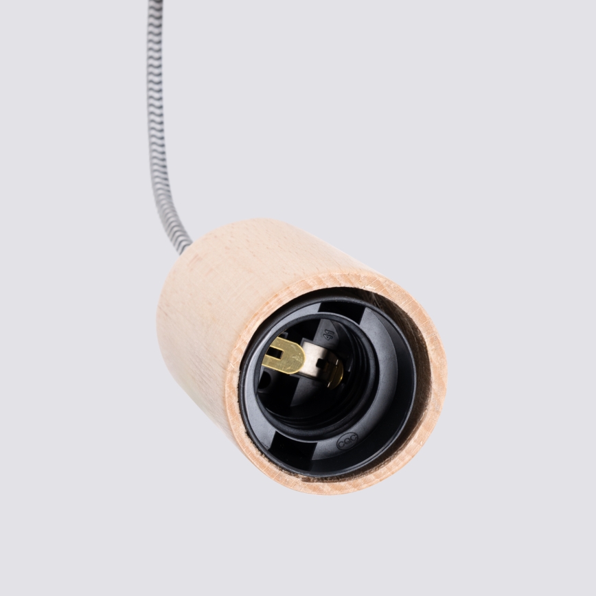 Nástěnná lampa NIMBI 1xE27/15W/230V buk