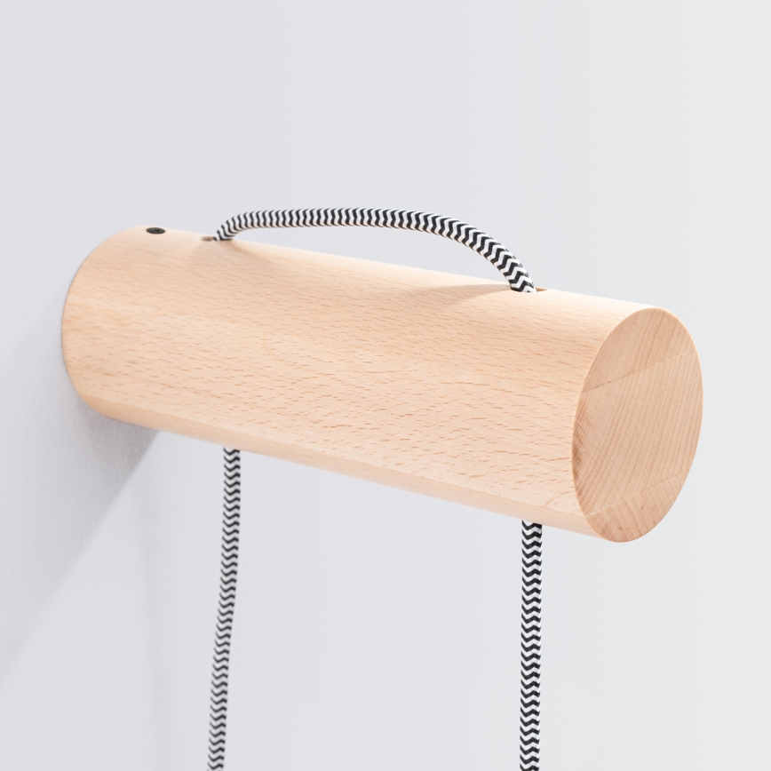 Nástěnná lampa NIMBI 1xE27/15W/230V buk