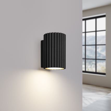 Nástěnné svítidlo KARBON 1xGU10/10W/230V černá