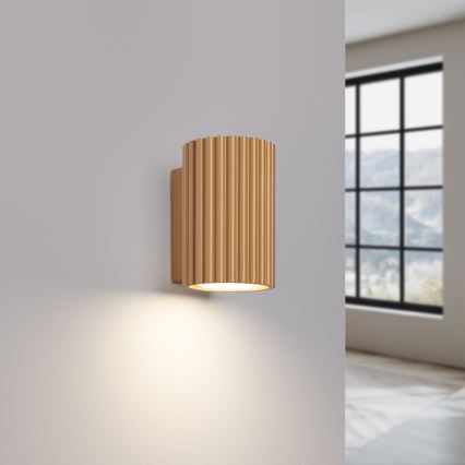 Nástěnné svítidlo KARBON 1xGU10/10W/230V zlatá