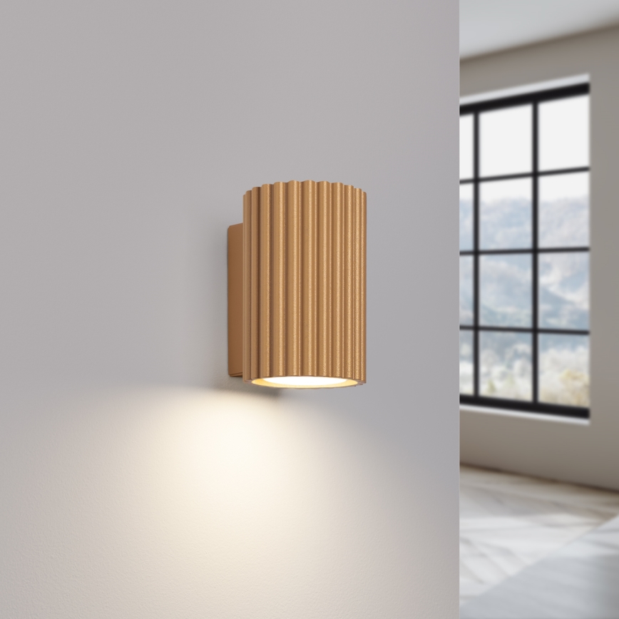 Nástěnné svítidlo KARBON 1xGU10/10W/230V zlatá