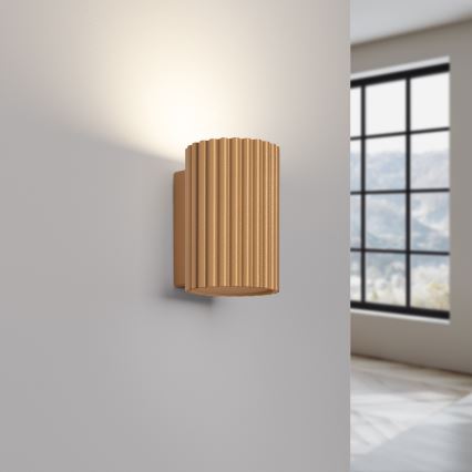 Nástěnné svítidlo KARBON 1xGU10/10W/230V zlatá