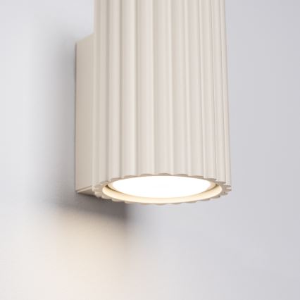 Nástěnné svítidlo KARBON 1xGU10/10W/230V krémová