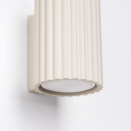 Nástěnné svítidlo KARBON 1xGU10/10W/230V krémová