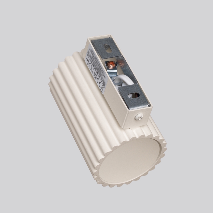 Nástěnné svítidlo KARBON 1xGU10/10W/230V krémová