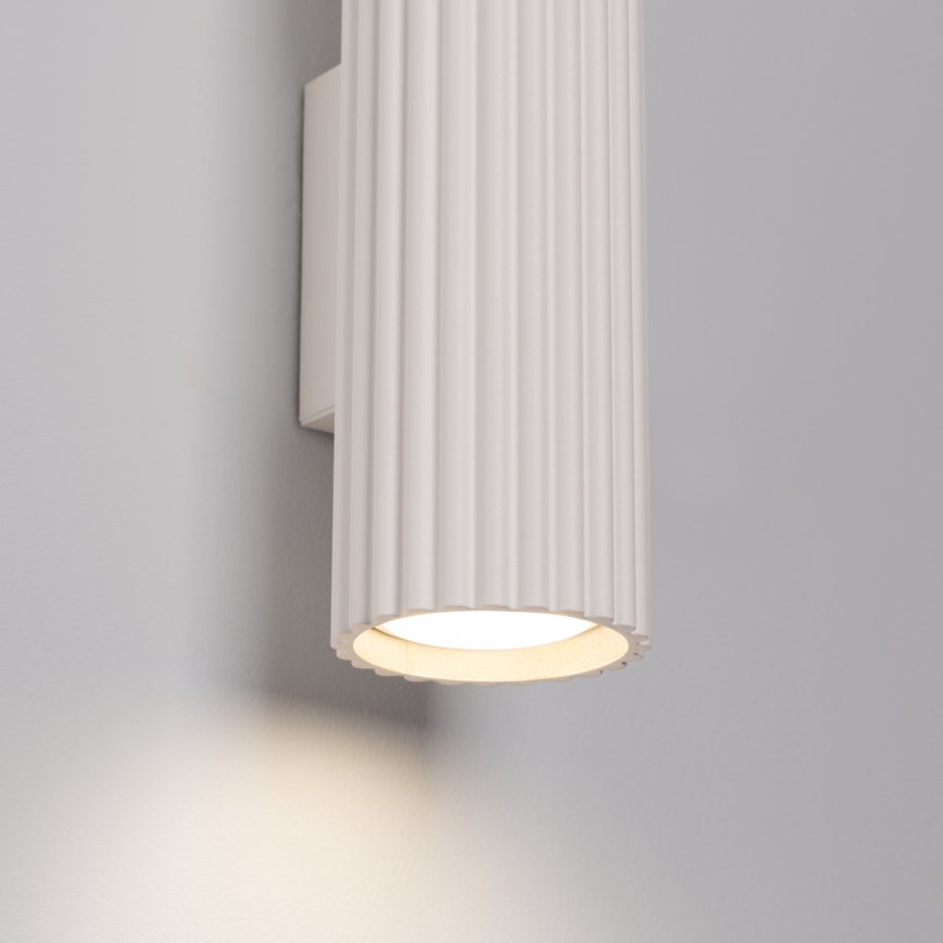 Nástěnné svítidlo KARBON 2xGU10/10W/230V krémová