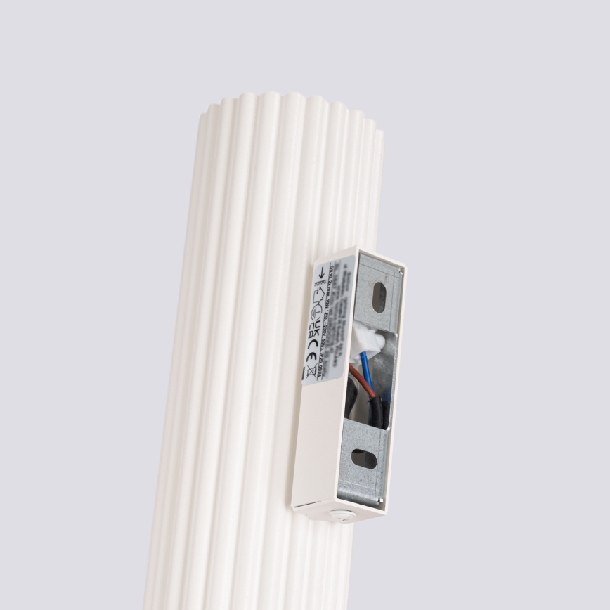 Nástěnné svítidlo KARBON 2xGU10/10W/230V krémová