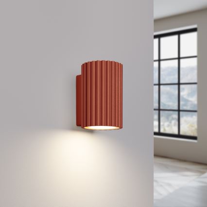 Nástěnné svítidlo KARBON 1xGU10/10W/230V červená