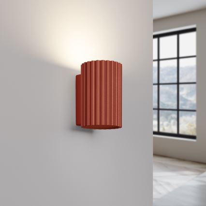 Nástěnné svítidlo KARBON 1xGU10/10W/230V červená