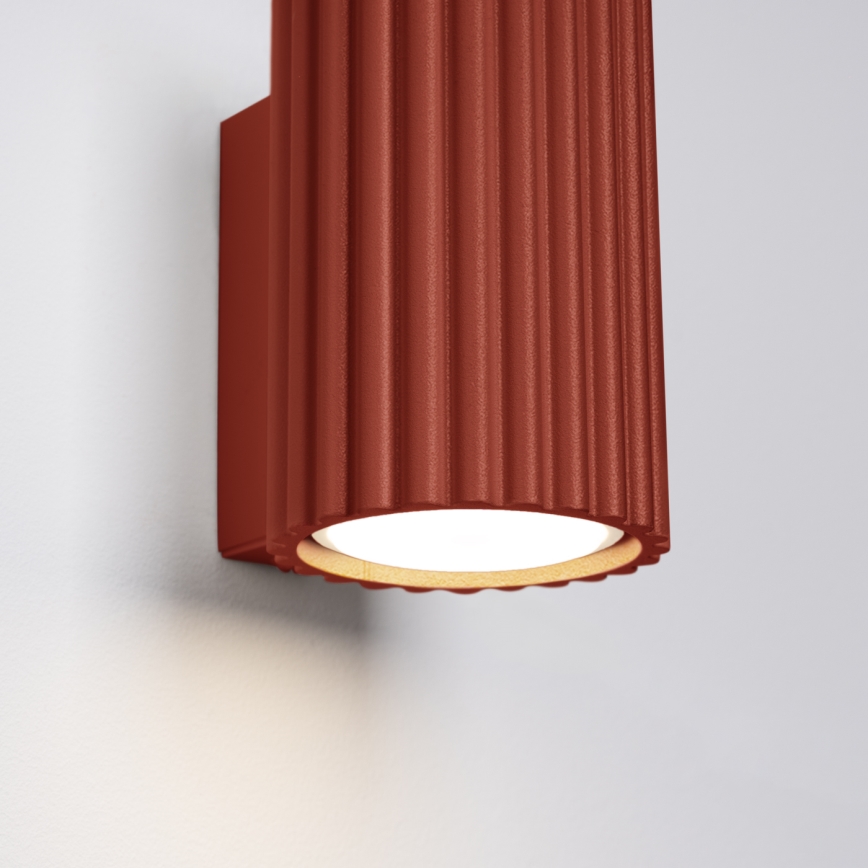Nástěnné svítidlo KARBON 1xGU10/10W/230V červená