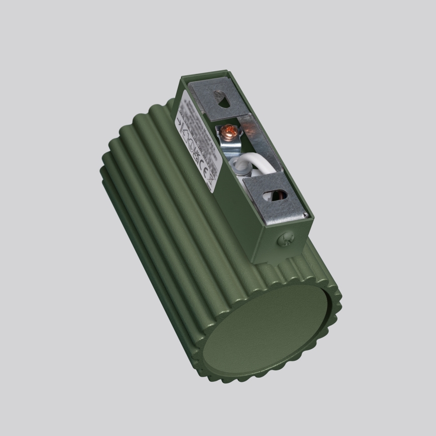 Nástěnné svítidlo KARBON 1xGU10/10W/230V zelená