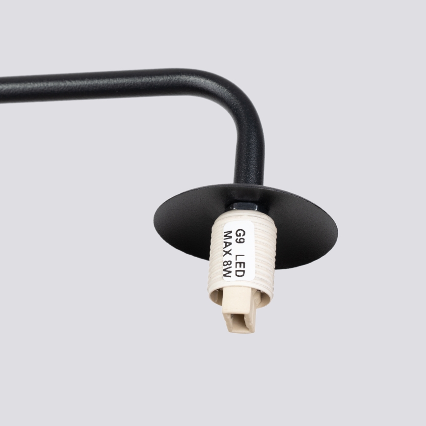 Nástěnná lampa ASTRAL 1xG9/8W/230V černá