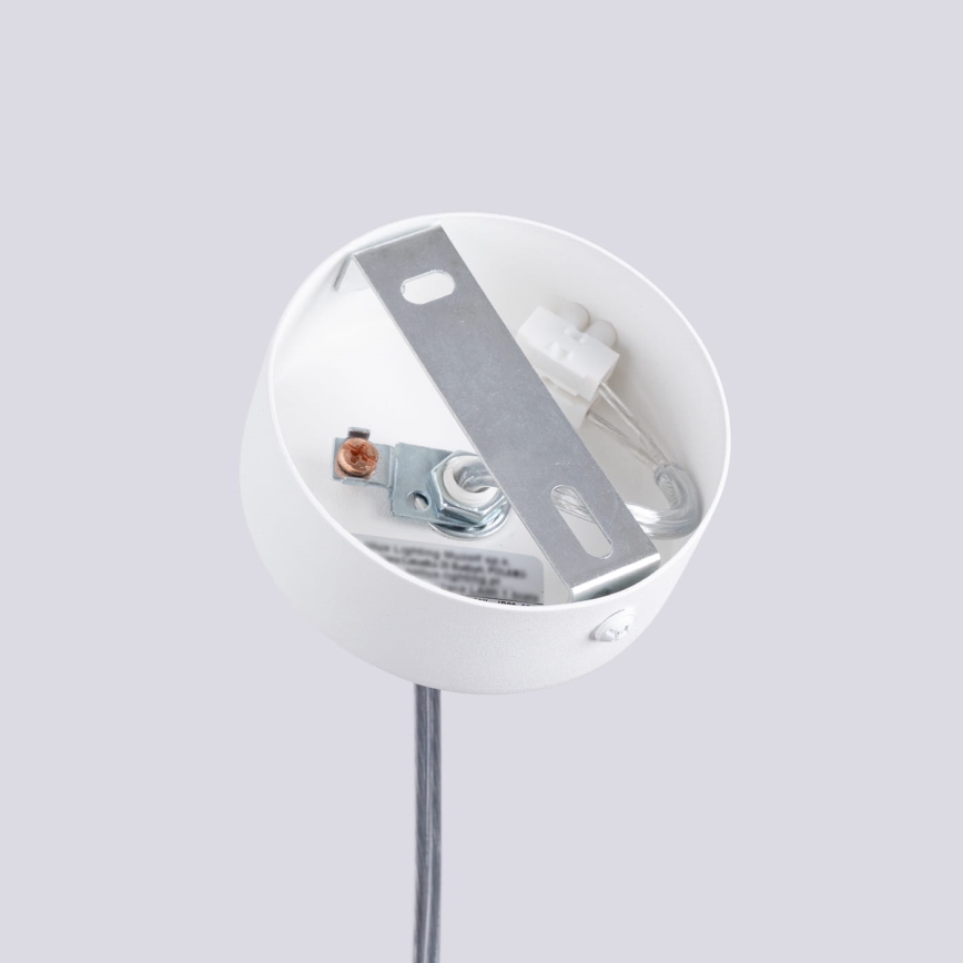 Lustr na lanku LAMI 1xGU10/10W/230V bílá