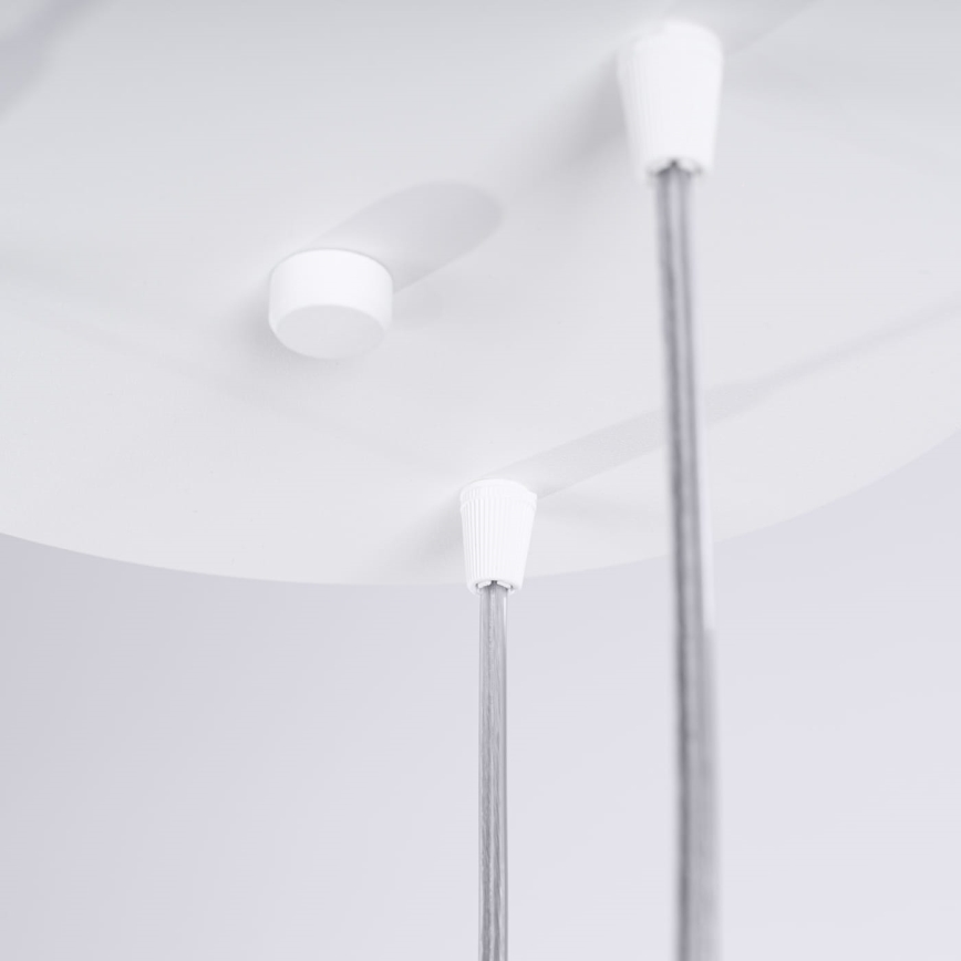 Lustr na lanku LAMI 3xGU10/10W/230V bílá