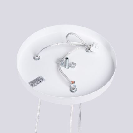Lustr na lanku LAMI 3xGU10/10W/230V bílá