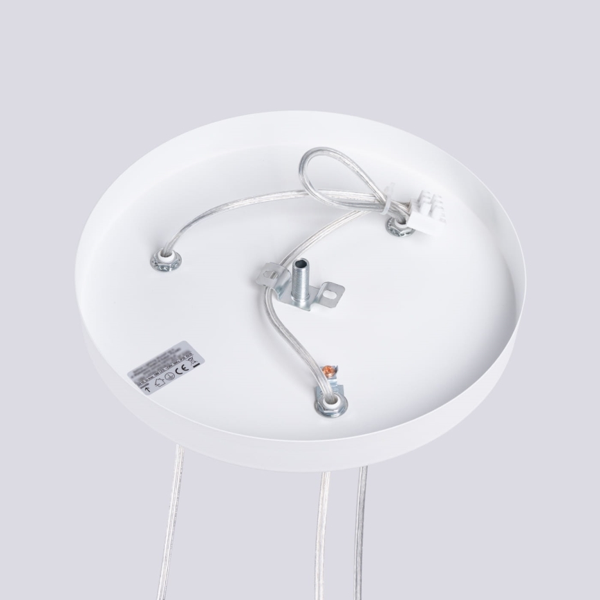 Lustr na lanku LAMI 3xGU10/10W/230V bílá