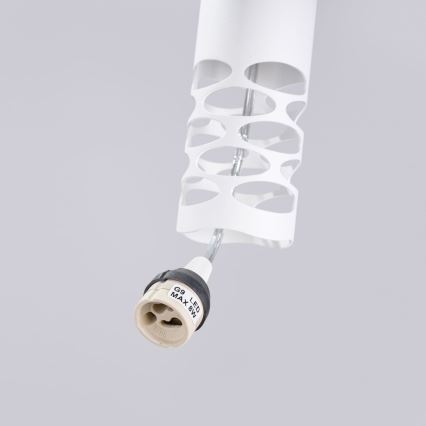 Lustr na lanku LIRO 2xGU10/10W/230V bílá