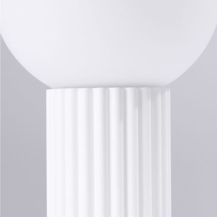 Stolní lampa HALO 1xG9/8W/230V pr. 12 cm bílá
