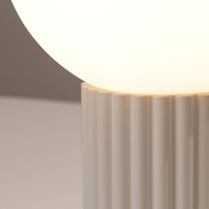 Stolní lampa HALO 1xG9/8W/230V pr. 12 cm krémová