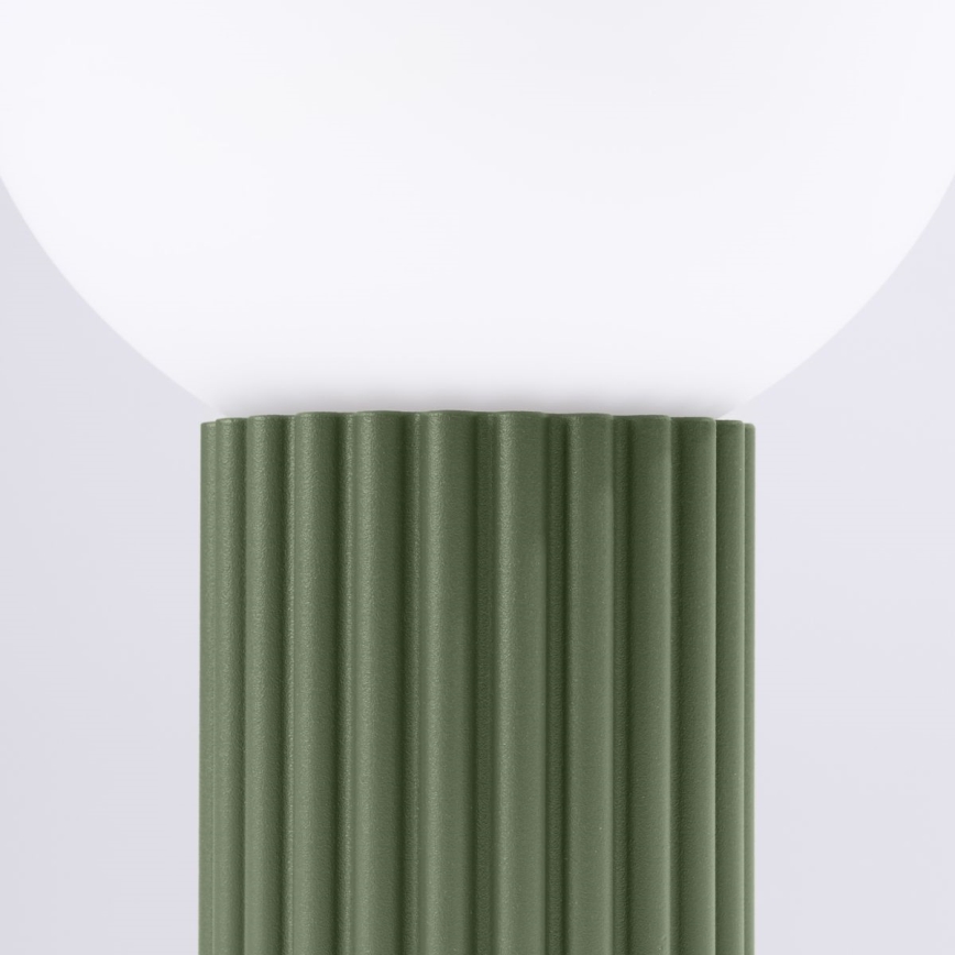 Stolní lampa HALO 1xG9/8W/230V pr. 12 cm zelená