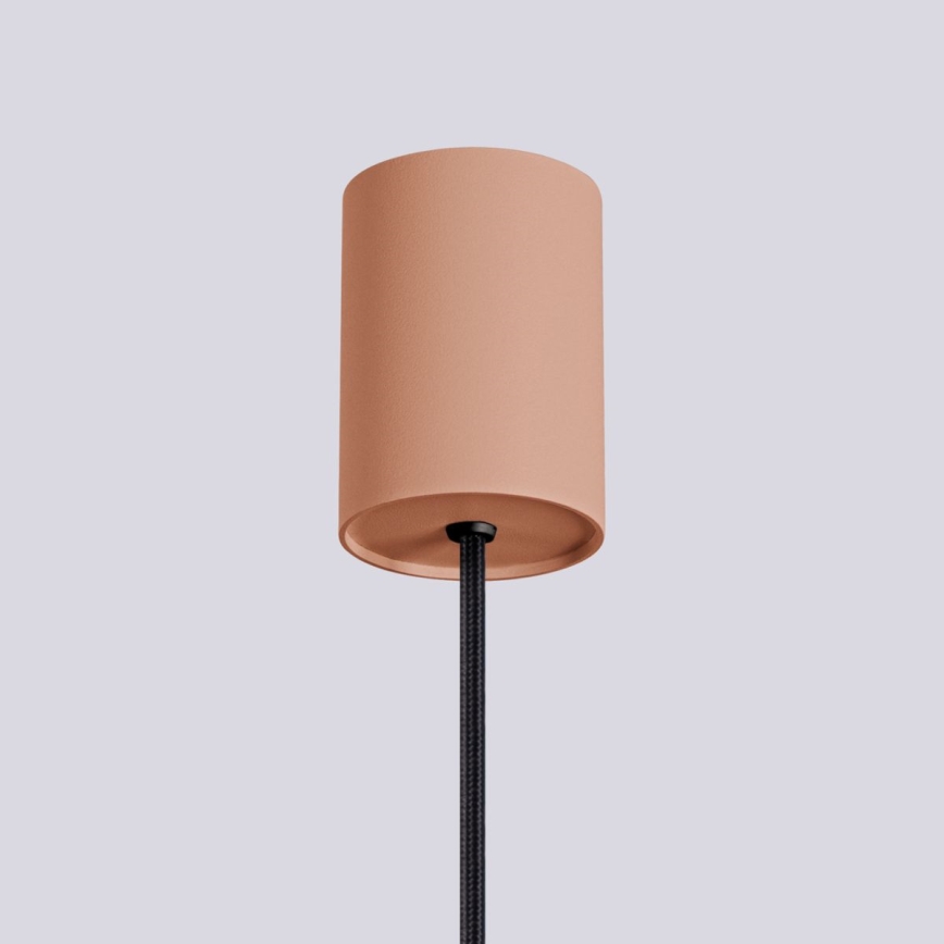 Lustr na lanku HALO 1xG9/8W/230V pr. 12 cm hnědá