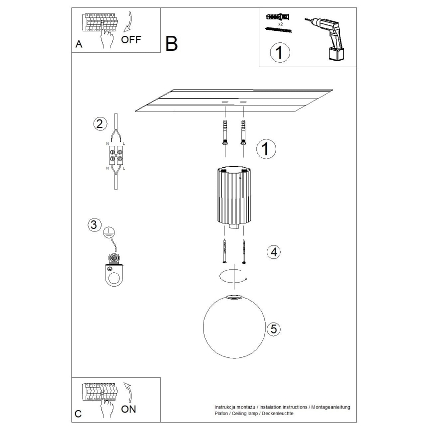 Koupelnové stropní svítidlo HALO 1xG9/8W/230V pr. 12 cm IP44 modrá