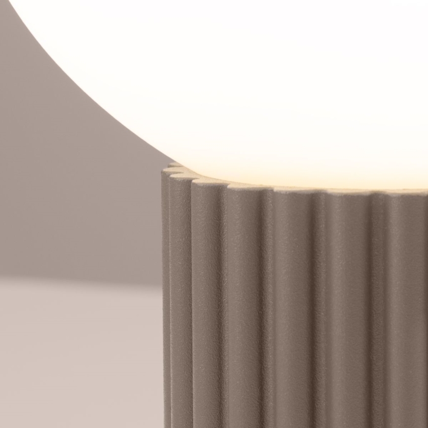Stolní lampa HALO 1xG9/8W/230V pr. 12 cm taupe
