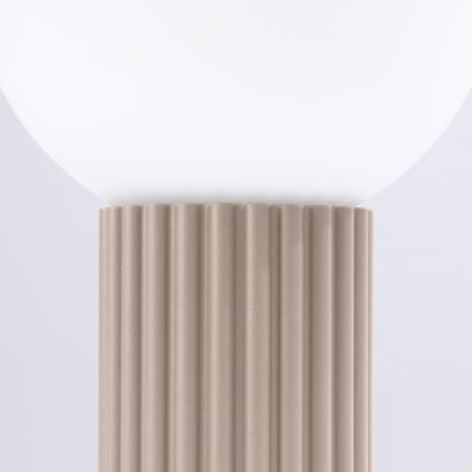 Stolní lampa HALO 1xG9/8W/230V pr. 12 cm taupe