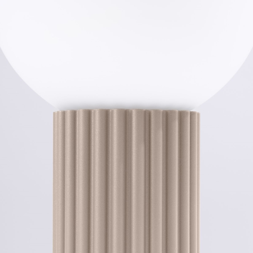 Stolní lampa HALO 1xG9/8W/230V pr. 12 cm taupe