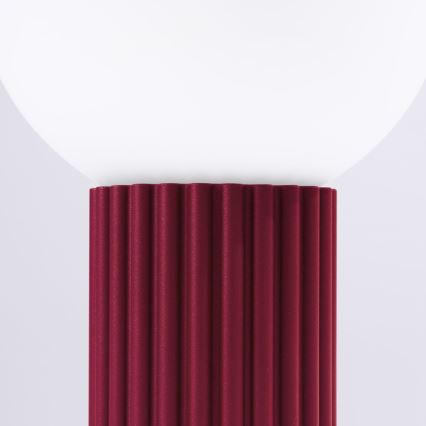 Stolní lampa HALO 1xG9/8W/230V pr. 12 cm červená