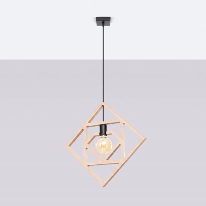 Lustr na lanku CARO 1xE27/15W/230V buk