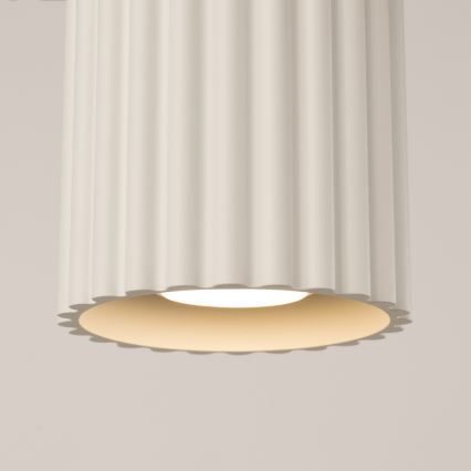 Bodové svítidlo AURA 1xGU10/10W/230V 10 cm krémová