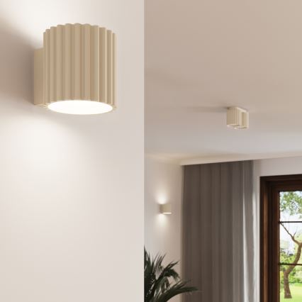 Bodové svítidlo AURA 2xGU10/10W/230V krémová