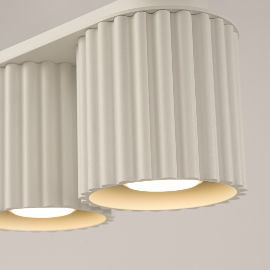 Bodové svítidlo AURA 2xGU10/10W/230V krémová