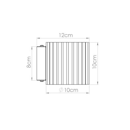 Nástěnné svítidlo AURA 1xG9/10W/230V krémová