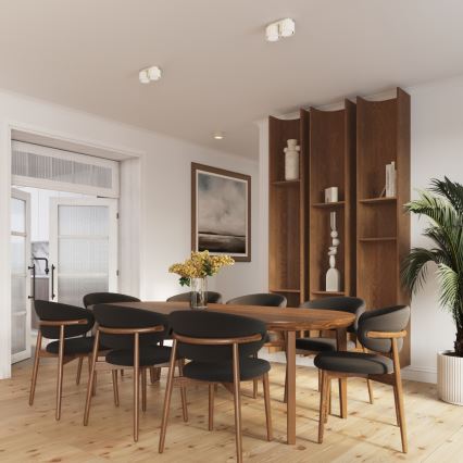 Bodové svítidlo AURA 2xGX53/10W/230V krémová