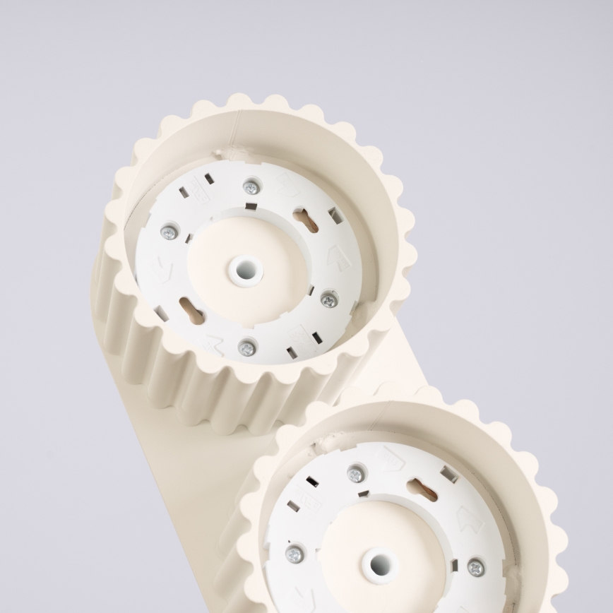 Bodové svítidlo AURA 2xGX53/10W/230V krémová